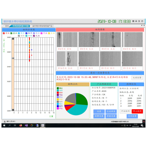 水牽紗線(xiàn)檢測(cè)